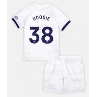 Tottenham Hotspur Destiny Udogie #38 Hjemme Trøje Børn 2023-24 Kortærmet (+ Korte bukser)